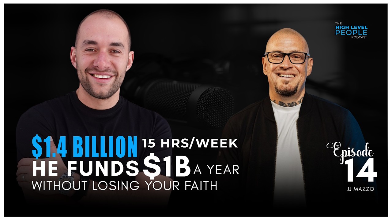 He Funds $1B a Year Without Losing Your Faith | JJ Mazzo